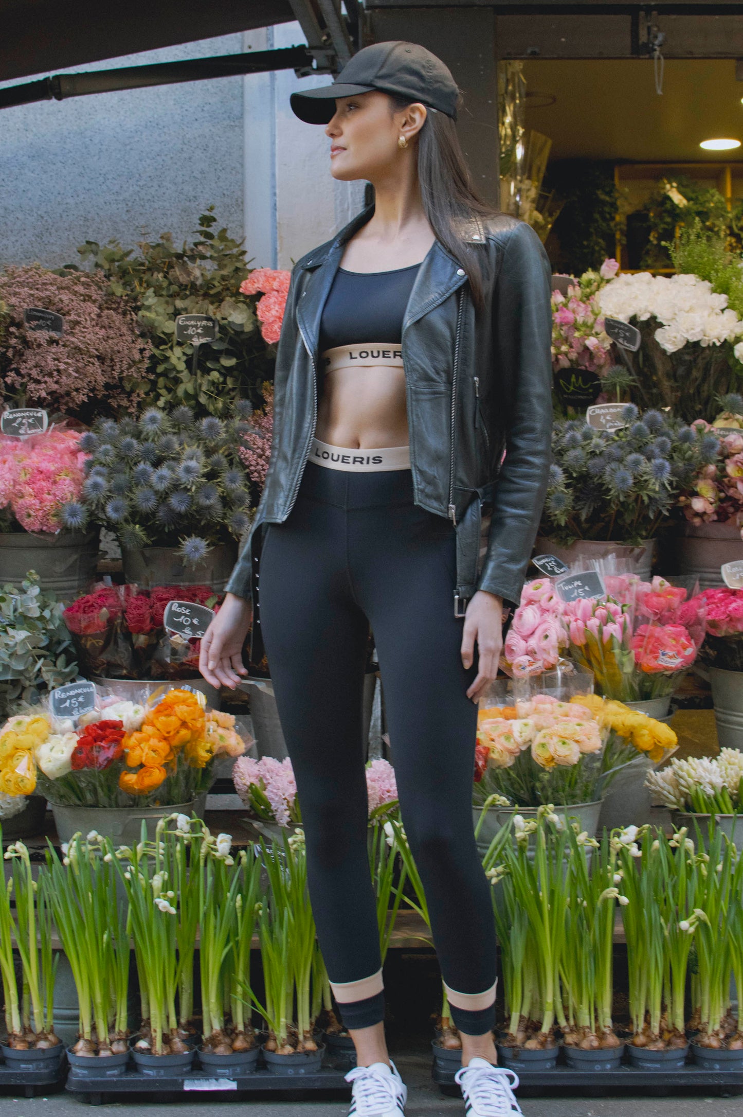 LEGGING GAINANT TAILLE HAUTE CLYDE NOIR LOUERIS