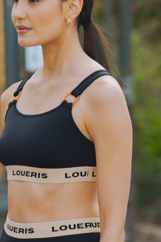 BRASSIÈRE BIJOUX BONNIE NOIRE LOUERIS